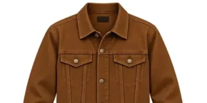 Denim Jacket Brown Color