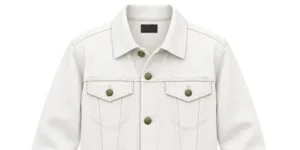 Denim Jacket White Color
